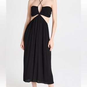 Playa Lucila Black Halter Dress